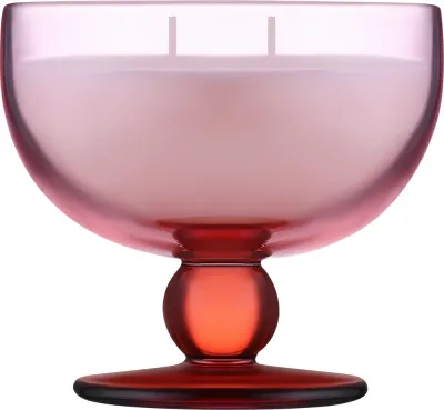 Paddywax Aura Saffron Rose / Свеча в бокале, шафран и роза, два фитиля, 170 г