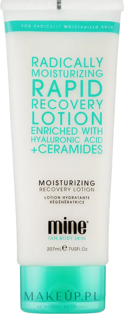 MineTan Rapid Recovery Body Lotion/ МайнТан — глубоко увлажняющий бальзам для тела с гиалуроновой кислотой и церамидами, 207 мл