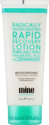 MineTan Rapid Recovery Body Lotion/ МайнТан — глубоко увлажняющий бальзам для тела с гиалуроновой кислотой и церамидами, 207 мл