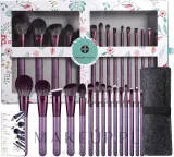 Eigshow Beauty Eigshow Beauty Eigshow Makeup Brush Kit In Gift Box Smoke Purple - Набор кистей для макияжа Eigshow Makeup Brush Kit In Gift Box Smoke Purple 15 шт — фото 1