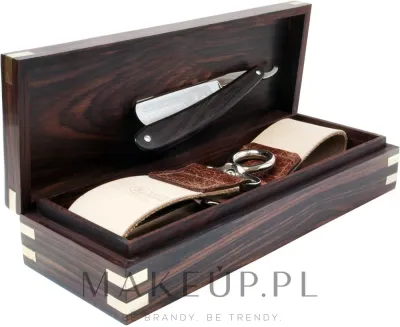 Набор Golddachs Vintage Shaving Collection опасная бритва и кожаный ремень для правки в коробке