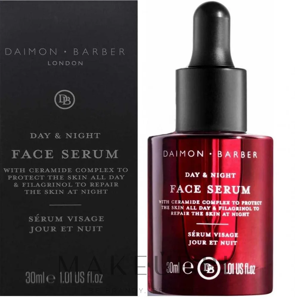 Сыворотка для лица Daimon Barber Day & Night на маслах шиповника, камелии и чёрного тмина 30 мл