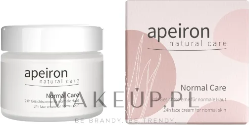Крем для лица Apeiron Normal Care 24h натуральный для нормальной кожи 50 мл