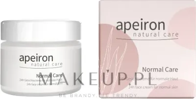 Крем для лица Apeiron Normal Care 24h натуральный для нормальной кожи 50 мл