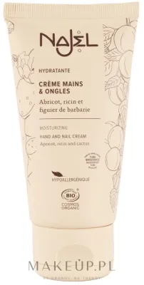 Крем для рук и ногтей Najel Moisturizing с абрикосовым маслом и оливой 75 мл