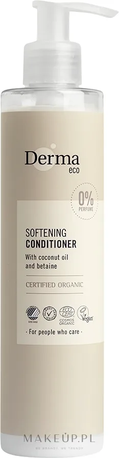 Смягчающий кондиционер для волос Derma Eco Softening Conditioner, 250 мл