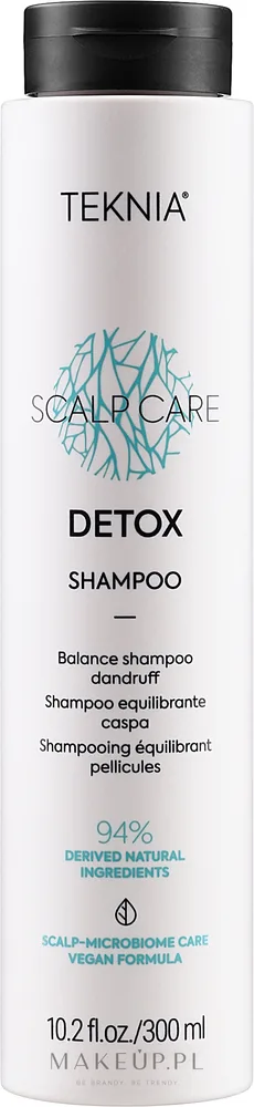 Мицеллярный шампунь Lakme Scalp Care Detox от перхоти сухой и жирной, с ментолом и жожоба, 1000 мл