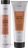 Тонирующий набор Lakme Teknia Color Refresh Cocoa Brown шампунь и маска для коричневых волос с какао 300+250 мл — фото 2