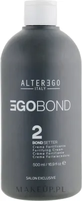 Alter Ego Italy Alter Ego Egobond Bond Setter - Крем для волос Alter Ego Egobond Bond Setter укрепляющий, фаза 2, с кератином и креатином, 500 мл