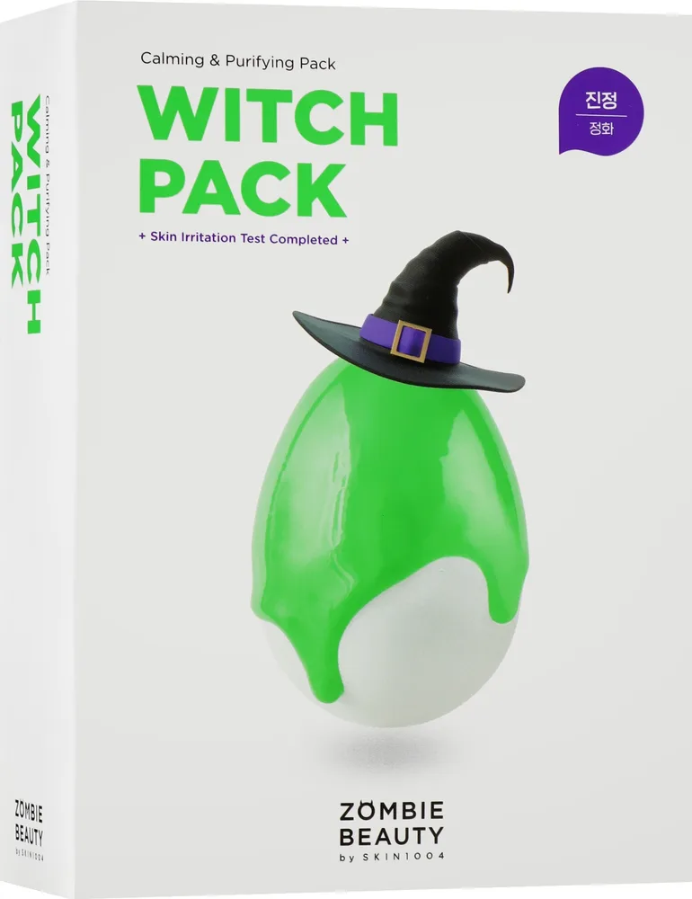 SKIN1004 Zombie Beauty Witch Pack — глиняная маска для лица, 16 x 4 г, оттенок 16 x 4 г