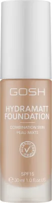 Тональная основа Gosh Copenhagen Hydramatt Foundation матирующая SPF 15, 30 мл