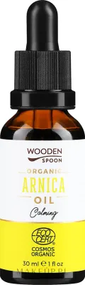 Масло арники Wooden Spoon Organic Arnica Oil для лица и тела с подсолнечным маслом