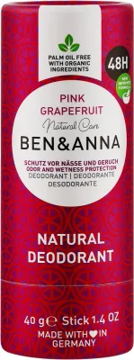 Натуральный дезодорант-стик Ben & Anna Pink Grapefruit