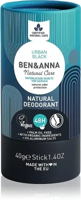 Натуральный дезодорант-стик Ben & Anna Urban Black