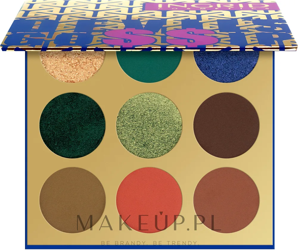 Палетка теней для век Ingrid Cosmetics Devil's Gossip 9 оттенков