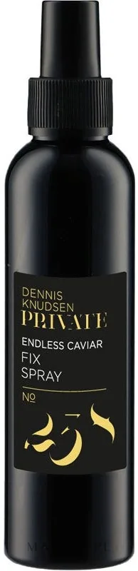 Лак для волос Dennis Knudsen Private 238 Endless Caviar Fix Spray сильной фиксации, с блеском, 150 мл