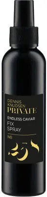 Лак для волос Dennis Knudsen Private 238 Endless Caviar Fix Spray сильной фиксации, с блеском, 150 мл