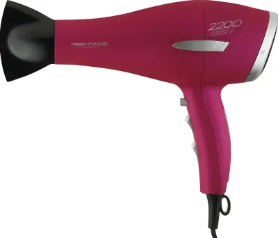 Фен ProfiCare PC-HT 3045 фиолетовый 2200 Вт, ионизация, Style Fix