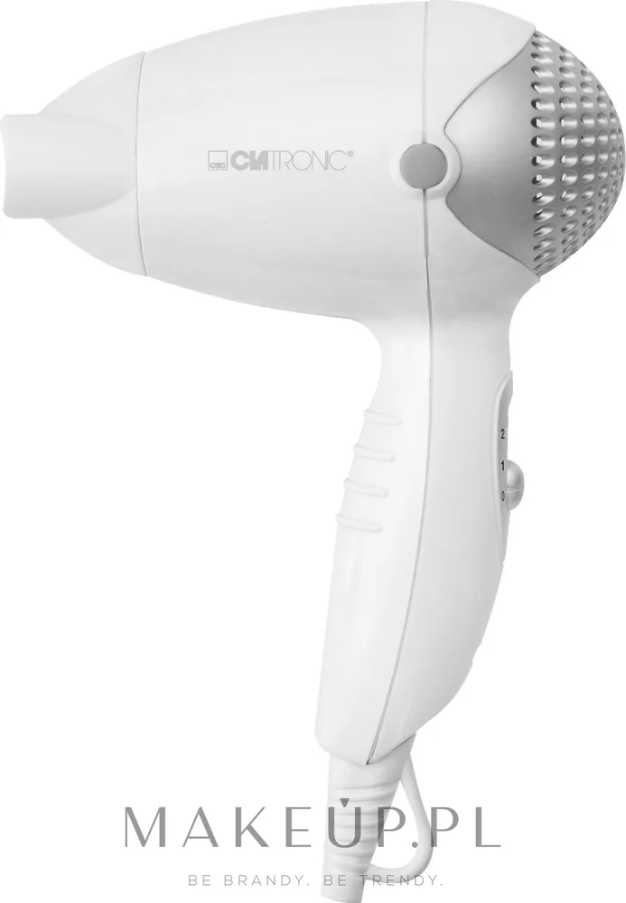 Фен Clatronic HT 3393 белый 1200 Вт компактный, с концентратором