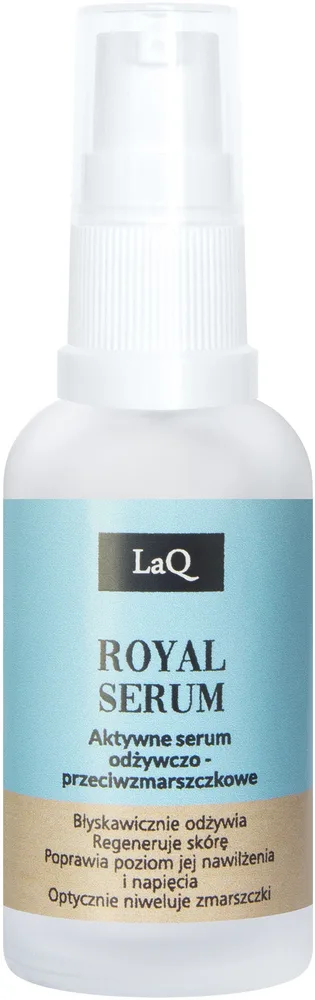 Сыворотка для лица LaQ Royal Serum Be Glamorous! питательная антивозрастная с маслами 30 мл