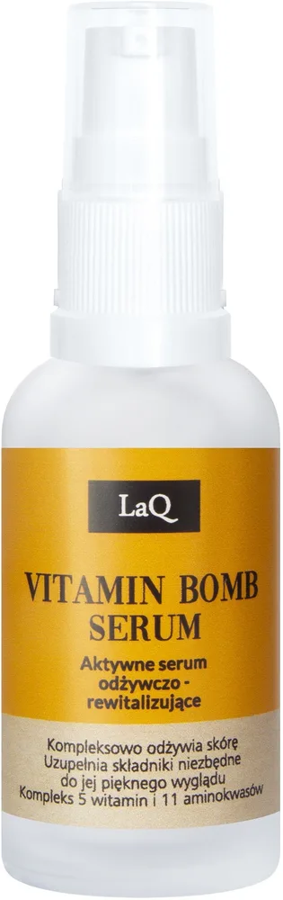 Сыворотка для лица LaQ Vitamin Bomb питательная витаминная ревитализирующая с маслами 30 мл