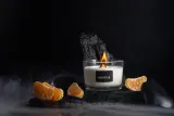 MARÊVE Mandarine Punch / Соевая свеча в стекле, мандарин, деревянный фитиль, 200 мл — фото 7