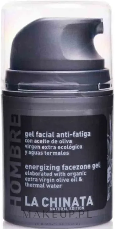 Гель для лица La Chinata Energizing Facezone Gel энергетический, для мужчин, 50 мл