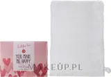 Набор банный Accentra Just For You Rose Sheep Milk Soap мыло с овечьим молоком 100 г и рукавица, аромат розы — фото 2