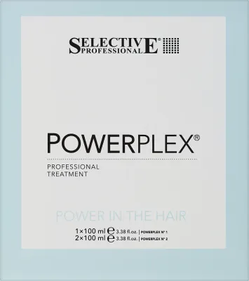Лосьон для волос Selective Professional Powerplex Kit набор для восстановления окрашенных волос 3 x 100 мл