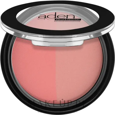 Румяна для лица Aden Cosmetics Matt & Glow Duo