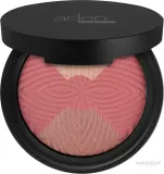 Палетка для макияжа лица Aden Cosmetics Face Sunlight Trio с бронзером, румянами и хайлайтером, оттенок 01 - Spring — фото 1