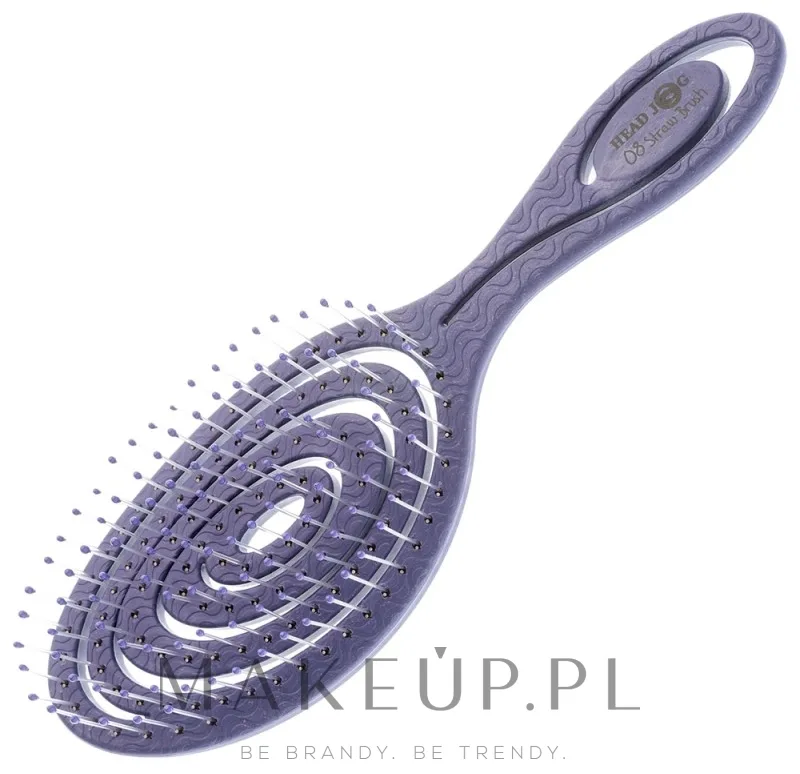 Щётка для волос Head Jog 08 Straw Brush Blueberry черничный