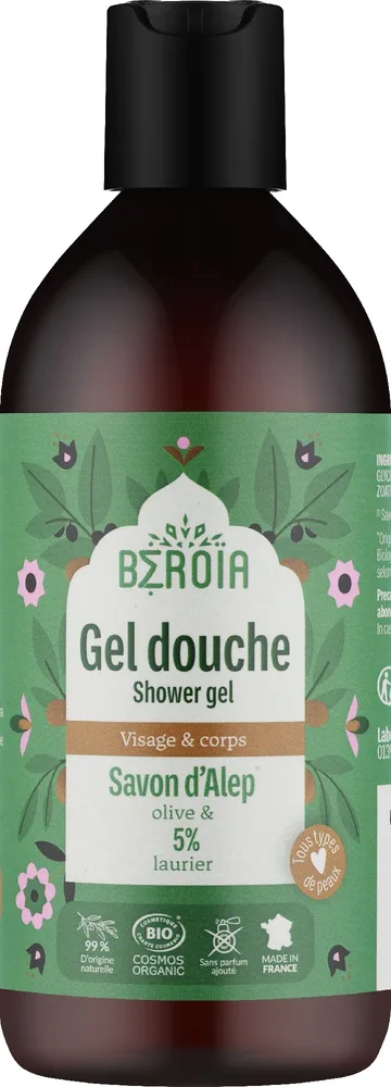 Жидкое алеппское мыло Beroia Aleppo Soap Liquid с лавровым маслом, 300 мл