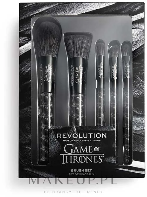 Набор кистей для глаз Makeup Revolution X Game of Thrones 3 Eyed Raven Eye Brush Set 5 шт