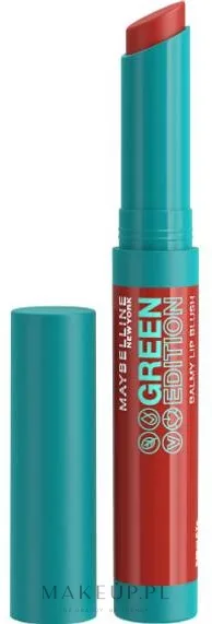 Maybelline New York Balsam do ust - Оттеночный бальзам для губ Maybelline Green Edition Balmy Lip Blush, оттенок 04 - Flare