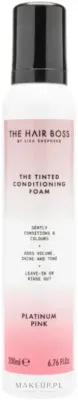 Тонирующий пенный кондиционер для волос блонд The Hair Boss The Tinted Conditioning Foam, 200 мл