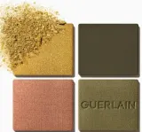 Палетка теней для век Guerlain Ombre G Quad Eyeshadow Palette 4 оттенка, оттенок 870 - Emerald Feather — фото 1