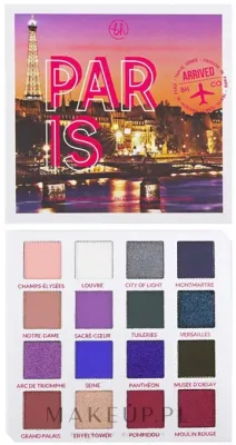 Палетка теней для век BH Cosmetics Passion In Paris Eyeshadow Palette 16 оттенков