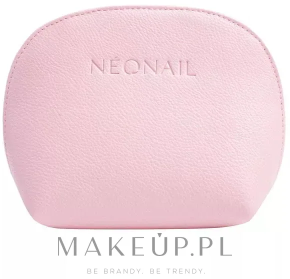 Косметичка NeoNail Professional розовая с золотистой молнией 17х12,5 см