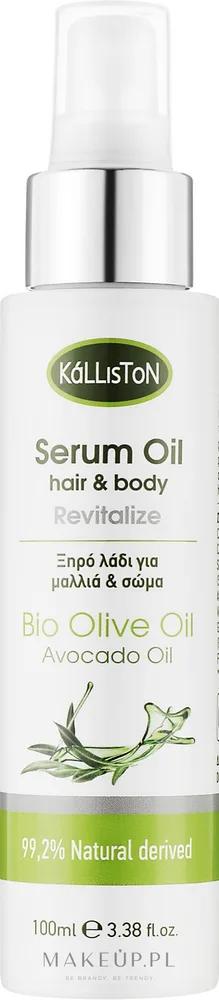 Сухое масло-сыворотка Kalliston Revitalize Hair & Body Serum Oil для волос и тела