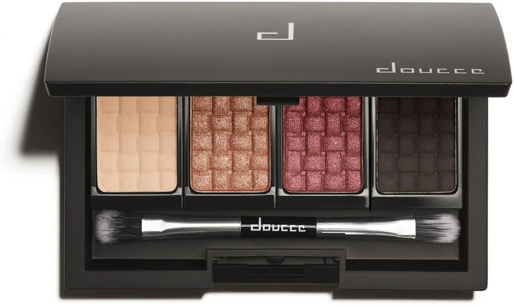 Палетка теней для век Doucce Freematic Eyeshadow Quad 4 оттенка, оттенок 17 - Bachelorette