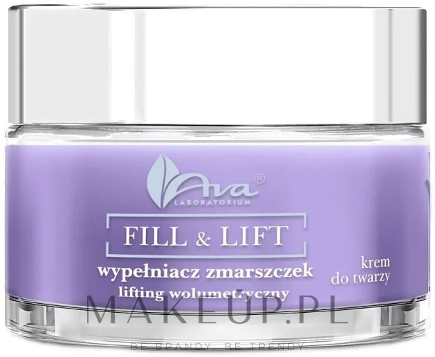 AVA Laboratorium Ava Laboratorium Fill & Lift Anti-Wrinkle Face Cream - Крем для лица AVA Fill & Lift против морщин с пептидами 50 мл