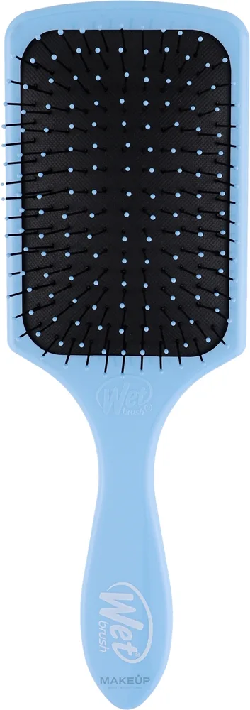 Плоская щётка для распутывания волос Wet Brush Paddle Detangler Sky синяя