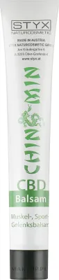 Styx Naturcosmetic Chin Min CBD Balsam — массажный бальзам для тела с эфирными маслами и каннабидиолом, 50–150 мл