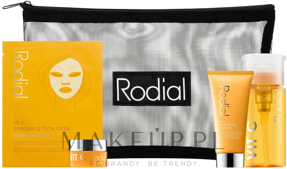 Набор Rodial Vit C Little Luxuries крем 15 мл гель для умывания 20 мл маска и другие средства с витамином C 5 предметов