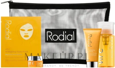 Набор Rodial Vit C Little Luxuries крем 15 мл гель для умывания 20 мл маска и другие средства с витамином C 5 предметов