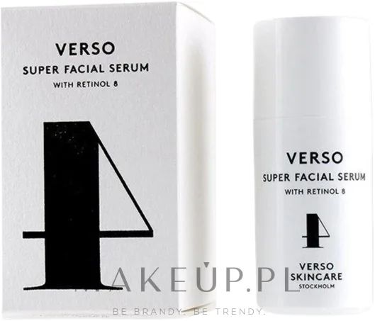 Сыворотка для лица Verso Super Facial с ретинолом Retinol 8 антивозрастная 30 мл