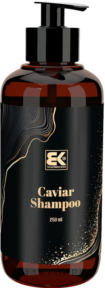 Шампунь Brazil Keratin Caviar с экстрактом икры и кератином, для повреждённых волос, 250 мл