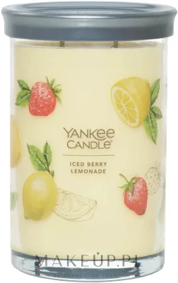 Yankee Candle Iced Berry Lemonade Tumbler / Свеча в стекле, ягоды и лимонад, 2 фитиля, 567 г