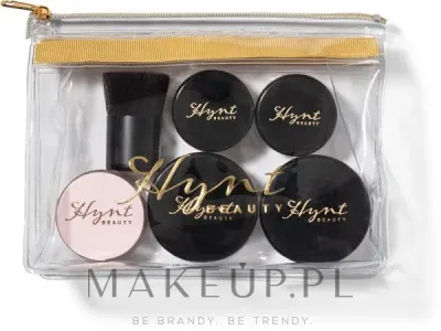 Набор для макияжа лица Hynt Beauty Discovery Kit Deep Tan минеральная пудра, корректор, кисть, 7 средств
